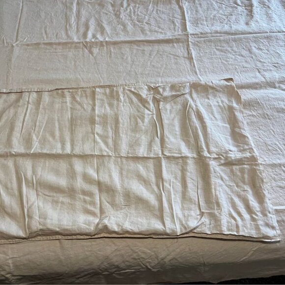 IKEA DYTÅG King Size Light Pink Linen Duvet Cover and 2 Pillowcases - Picture 9 of 12